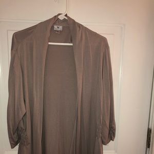 XL Cardigan Tan
